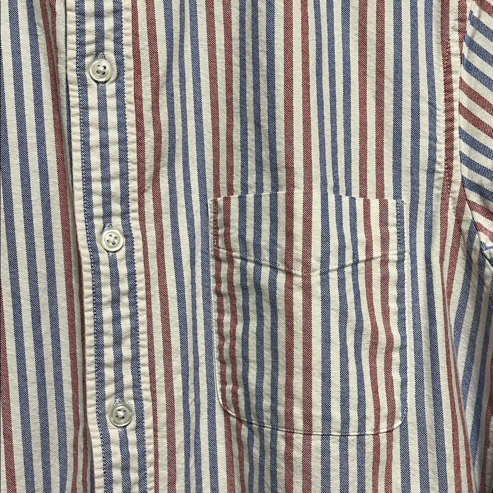 J. Crew Factory Flex Oxford Slim Fit Button Down Shirt Medium - Picture 3 of 8